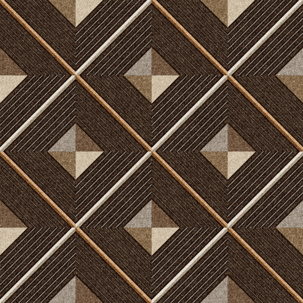 UNO 50X50 REC SALVATORE BROWN